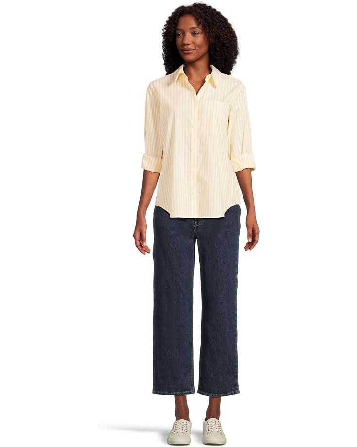 Long Sleeve Wrinkle Free Button Down Blouse Product Image