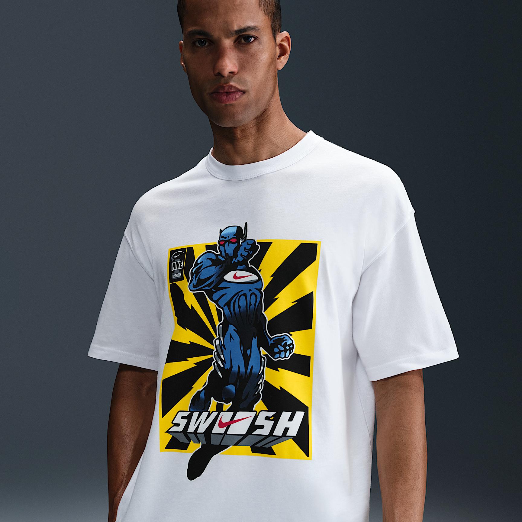 Nike Mens Max90 Fitness T-Shirt | HJ3672-100 Product Image