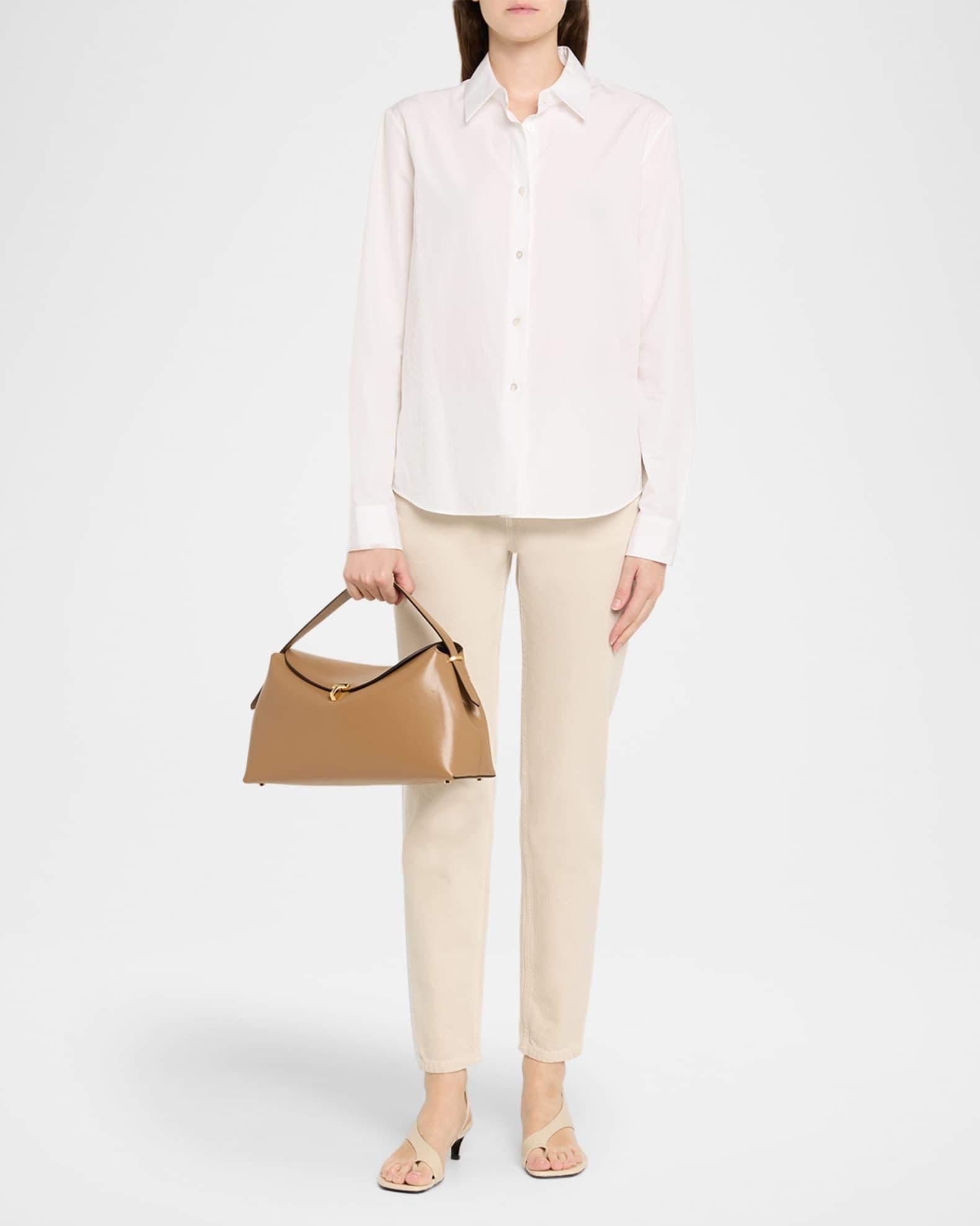 T-Lock Leather Top-Handle Bag Product Image