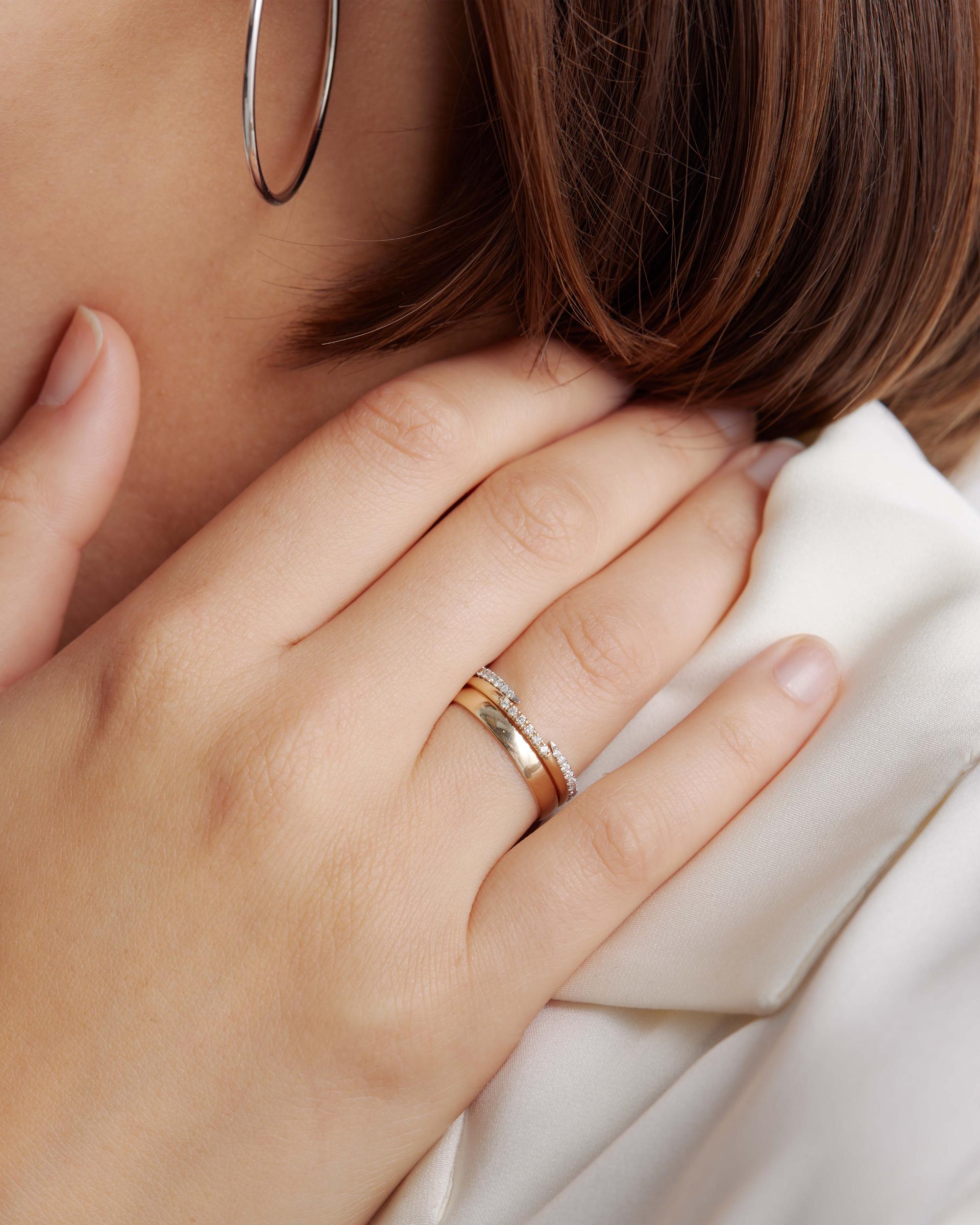 Quince | Women's 14K Diamond Open Claw Ring Product Image