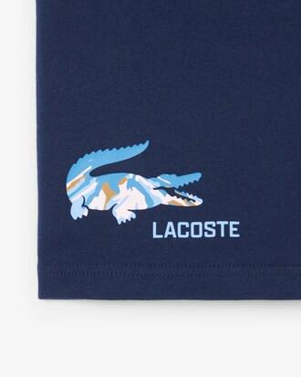 Straight Fit Fleece Loungewear Shorts Product Image