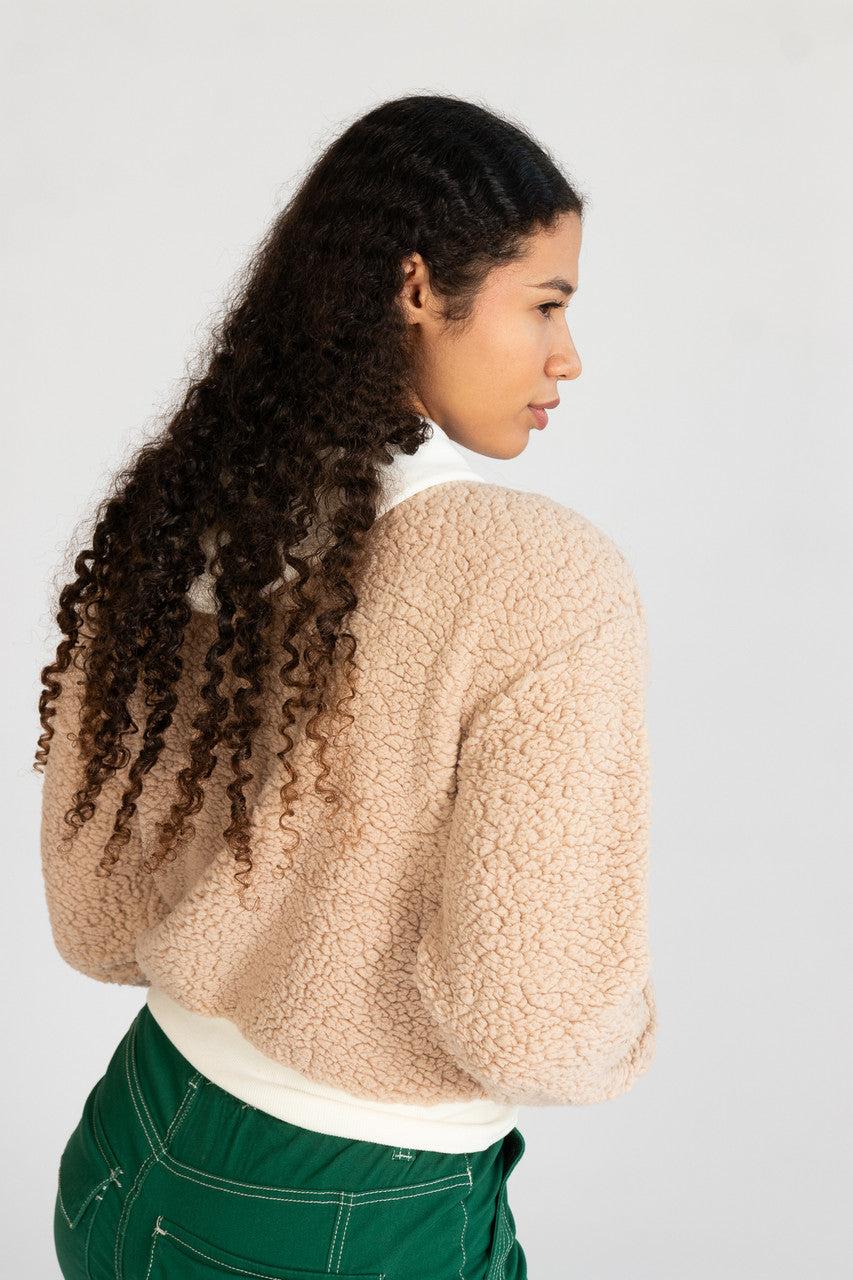 Sherpa Contrast Hoodie Product Image