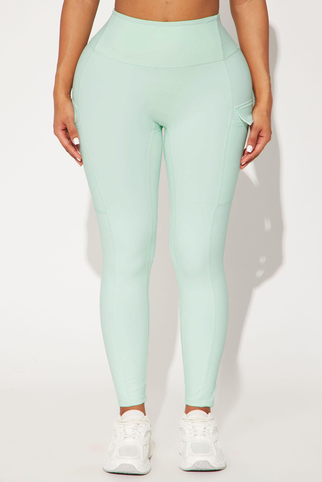 Stronger Super Soft Active 7/8 Legging - Mint Product Image