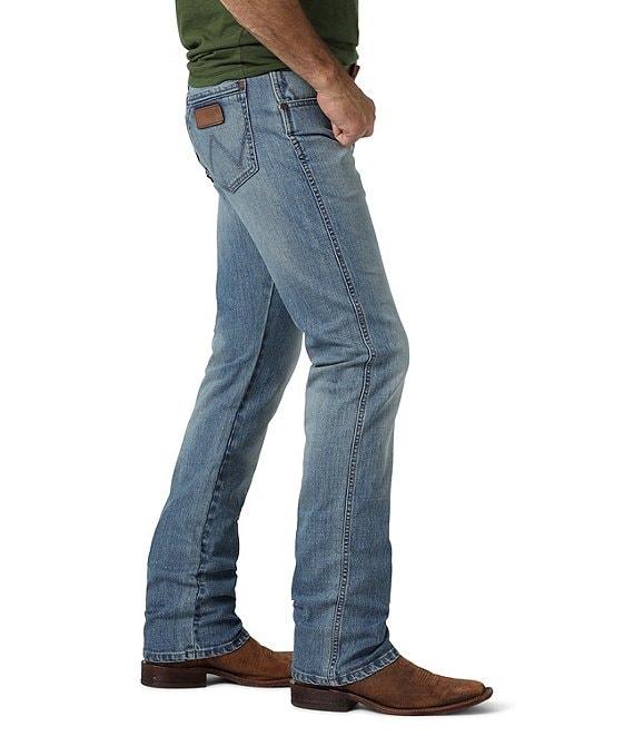 Wrangler® Retro® Jacksboro Slim Fit Straight Leg Jeans Product Image