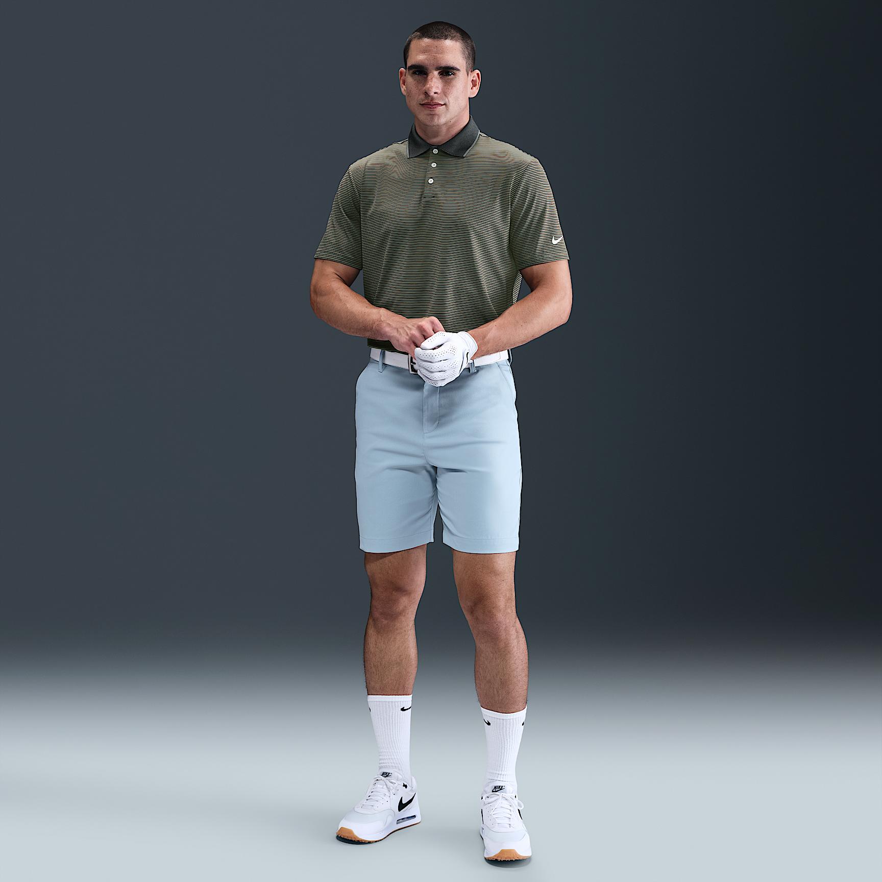 Nike Mens Tour Dri-FIT Striped Golf Polo | FZ7479-237 Product Image