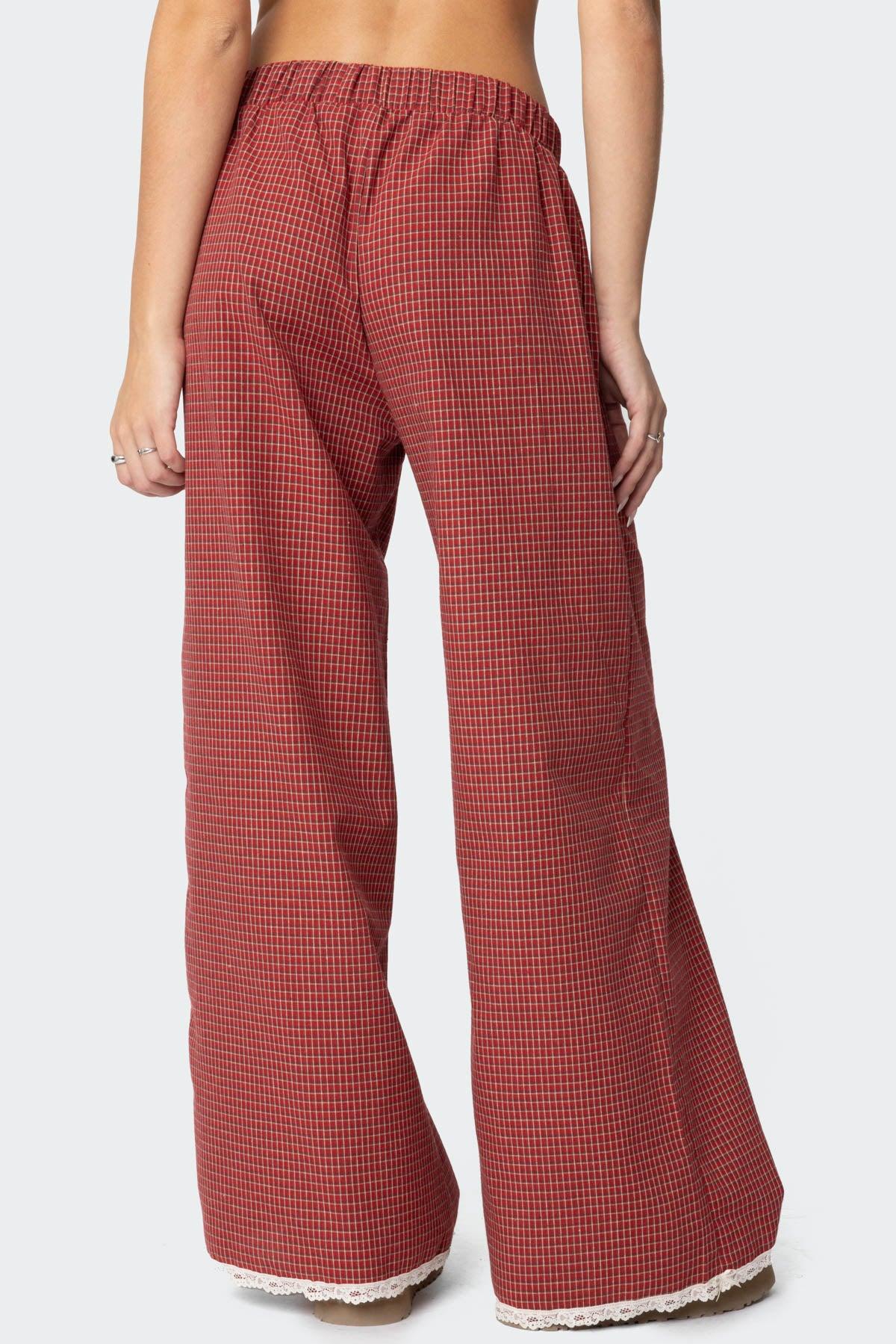 Dakota Plaid Pants Product Image