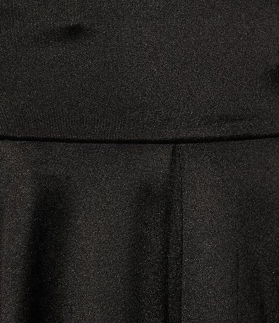 Honey and Rosie Spaghetti Strap Sleeveless Pleated Skirt Dress Product Image