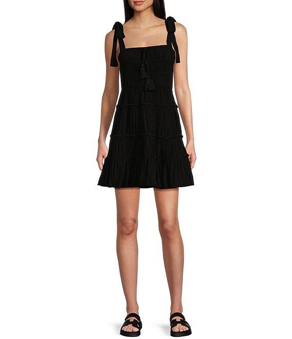 C&V Chelsea & Violet Tie Shoulder Dress Product Image