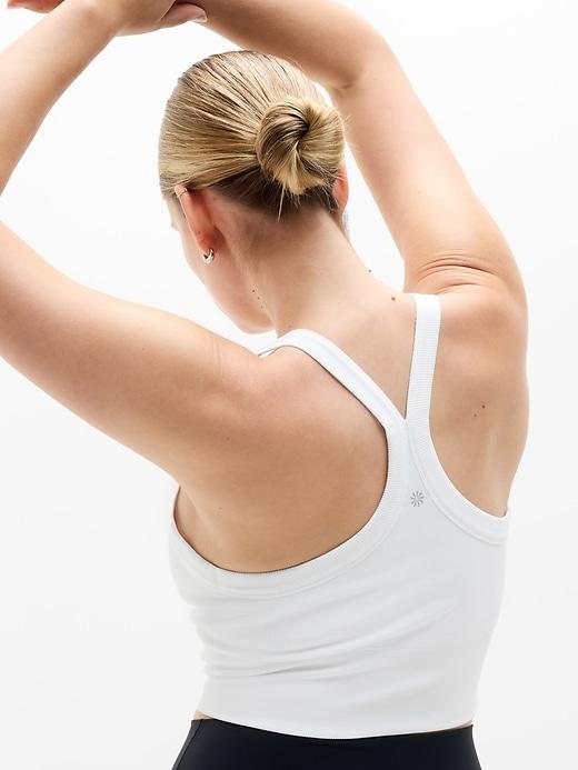 Aurora Seamless Crop Rib Strappy Tank Product Image