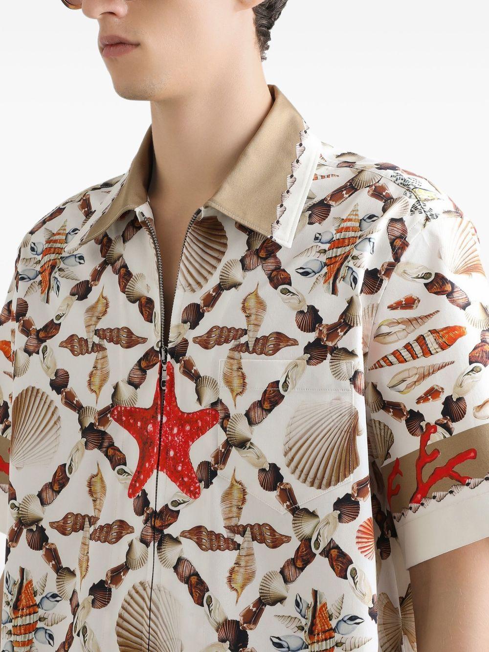 shell-print Hawaii shirt Product Image