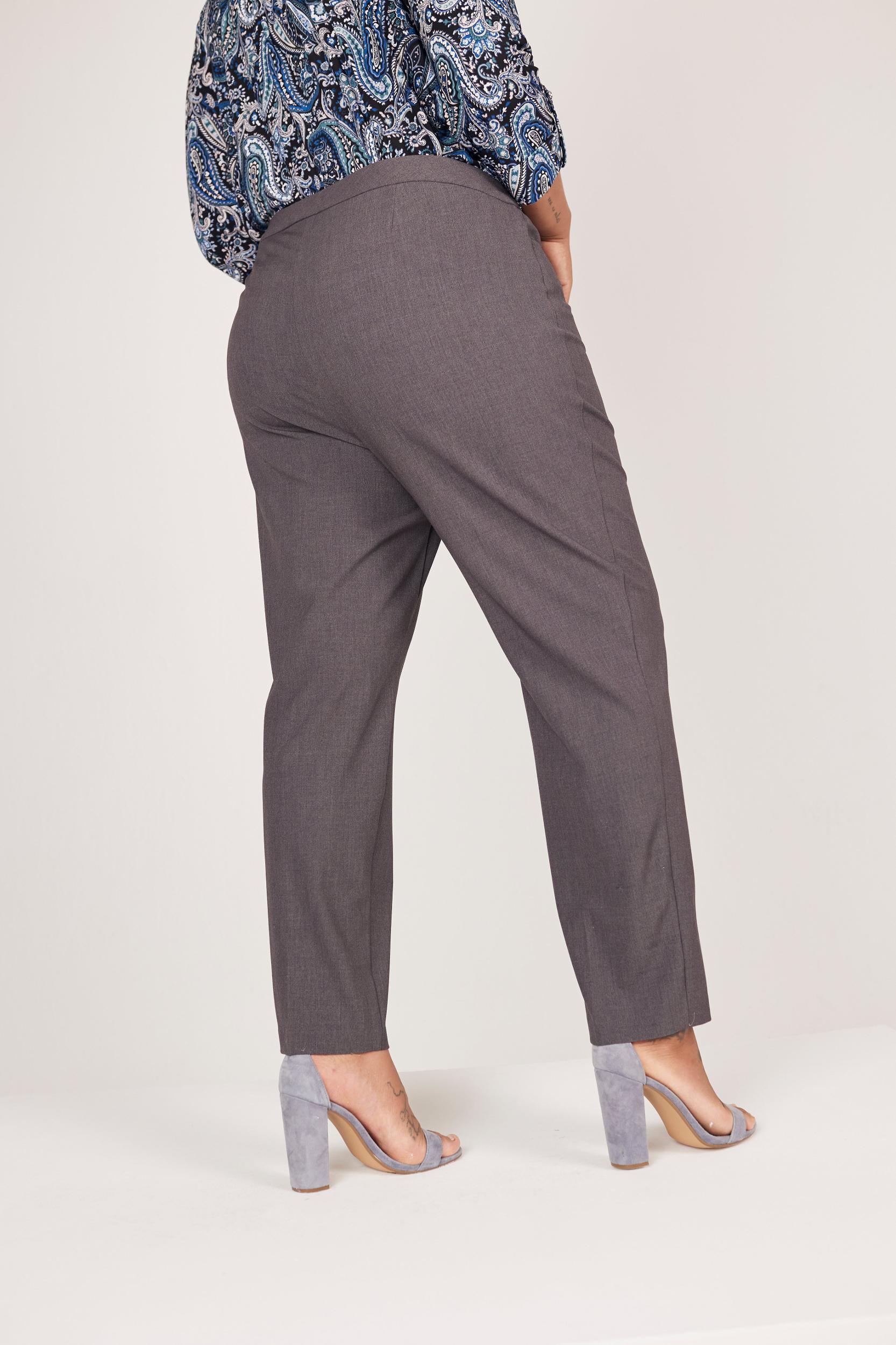 Roz & Ali™ Pull On Tummy Control Pants With L Pockets, Tall Length Plus Product Image
