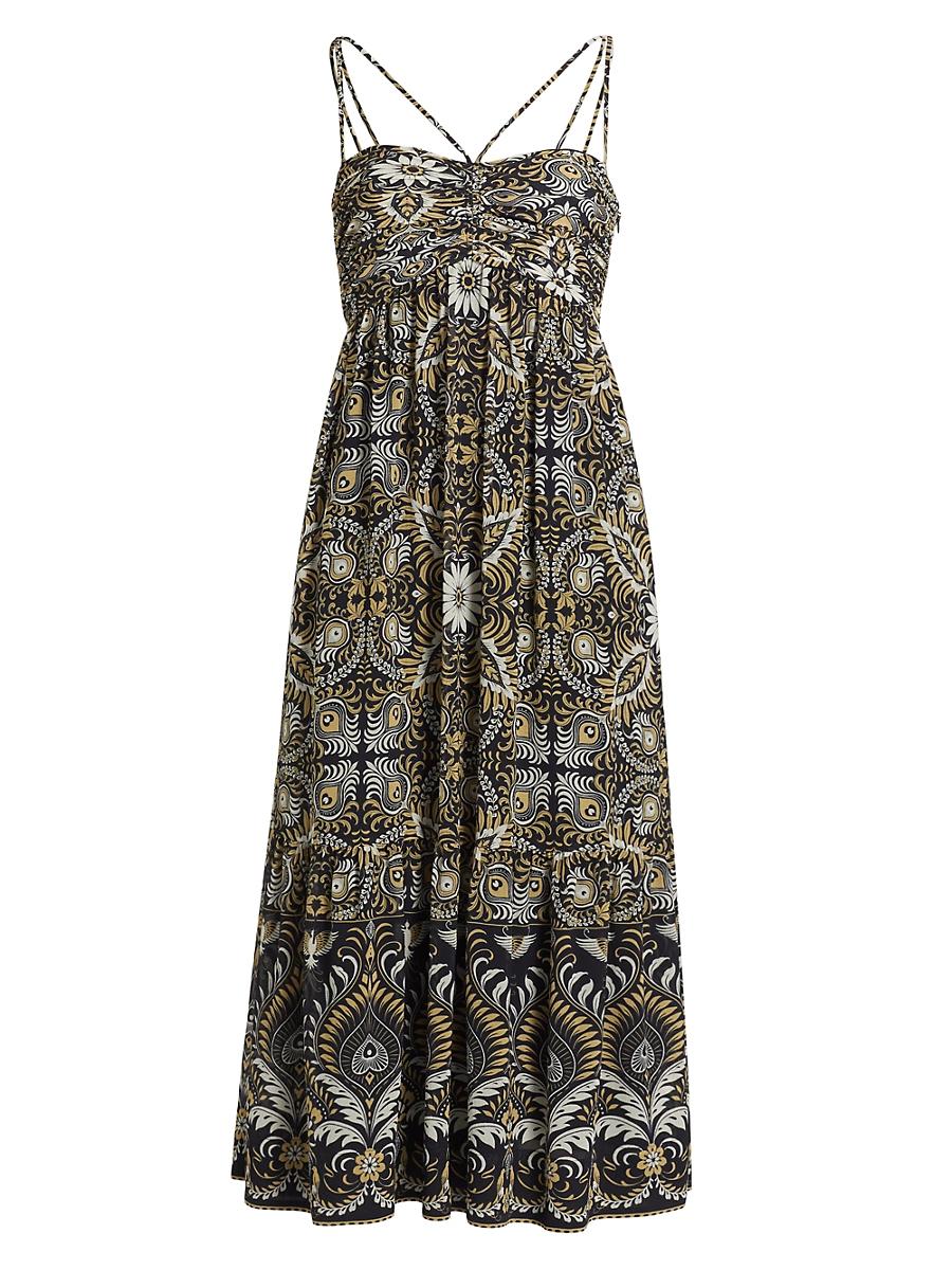 Womens Arya Odyessy Print Midi Dress Product Image
