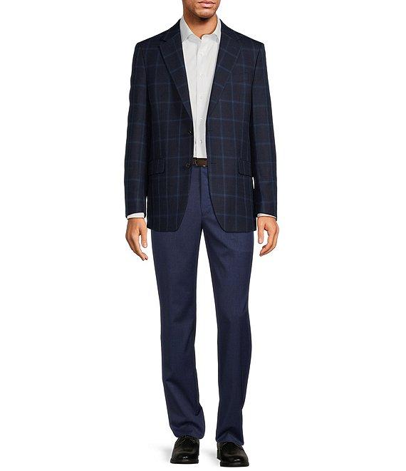 Hickey Freeman Classic Fit Window Pattern Sport Coat Product Image