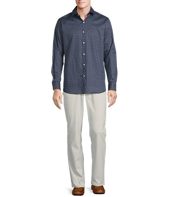 Hart Schaffner Marx The Mr. Classic Collection Long Sleeve Medallion Coatfront Shirt Product Image