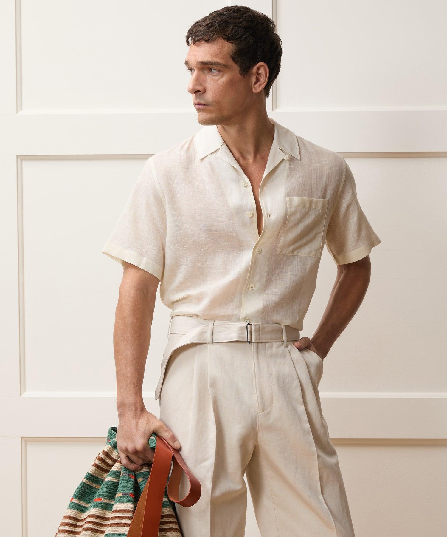 Cotton Voile Capri Shirt Product Image