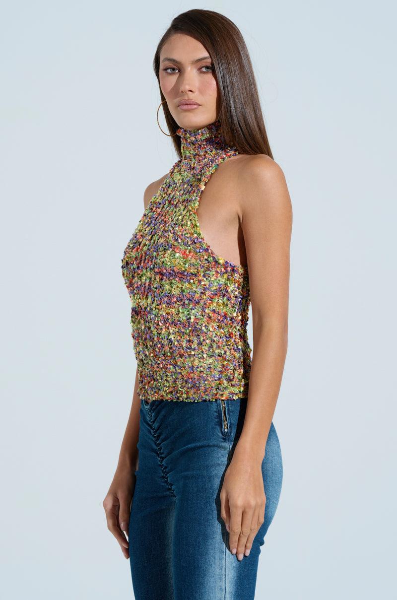 ADORE YOU MOCK NECK TANK Product Image