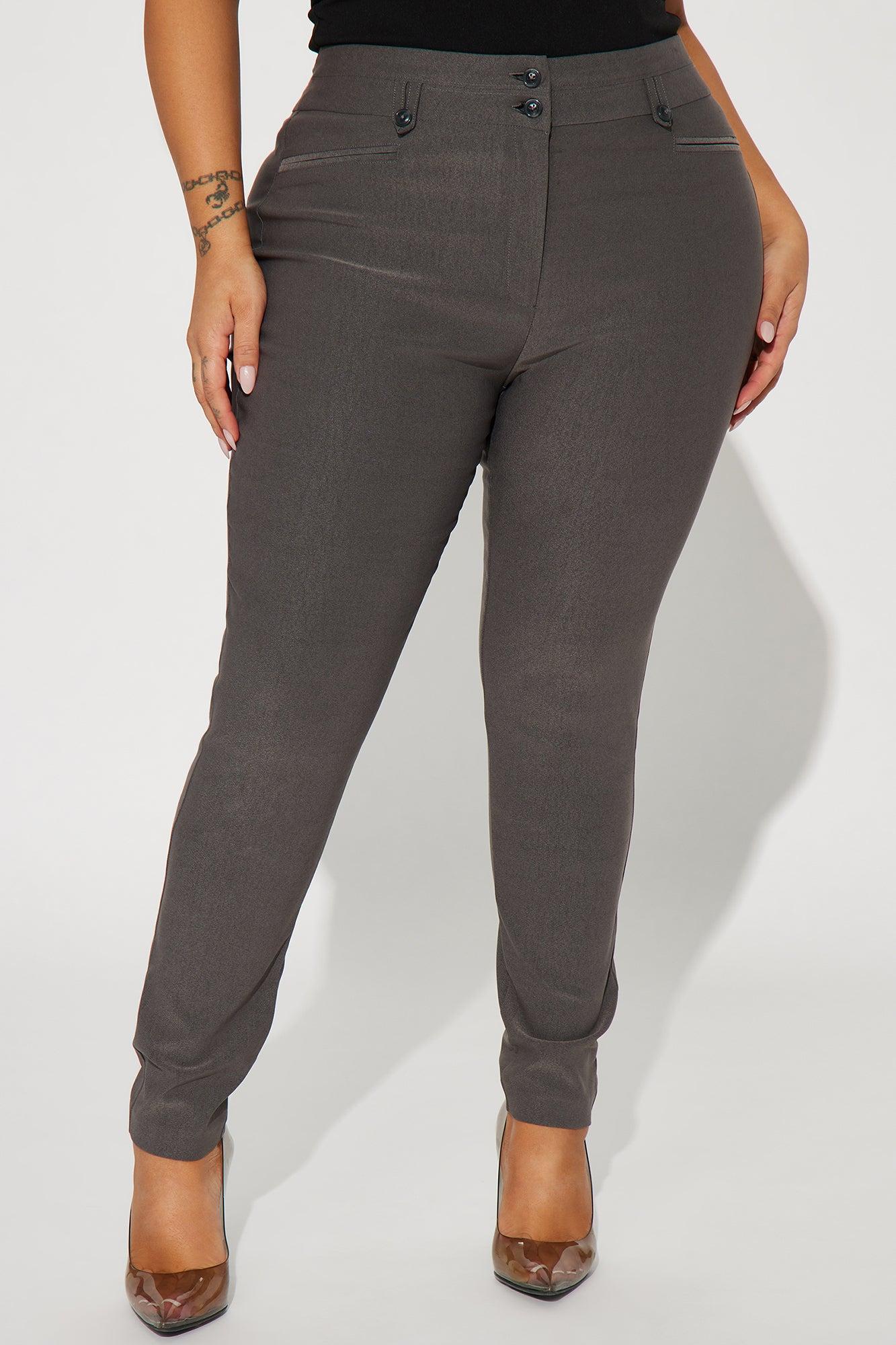 Workin Me Pants - Charcoal Product Image