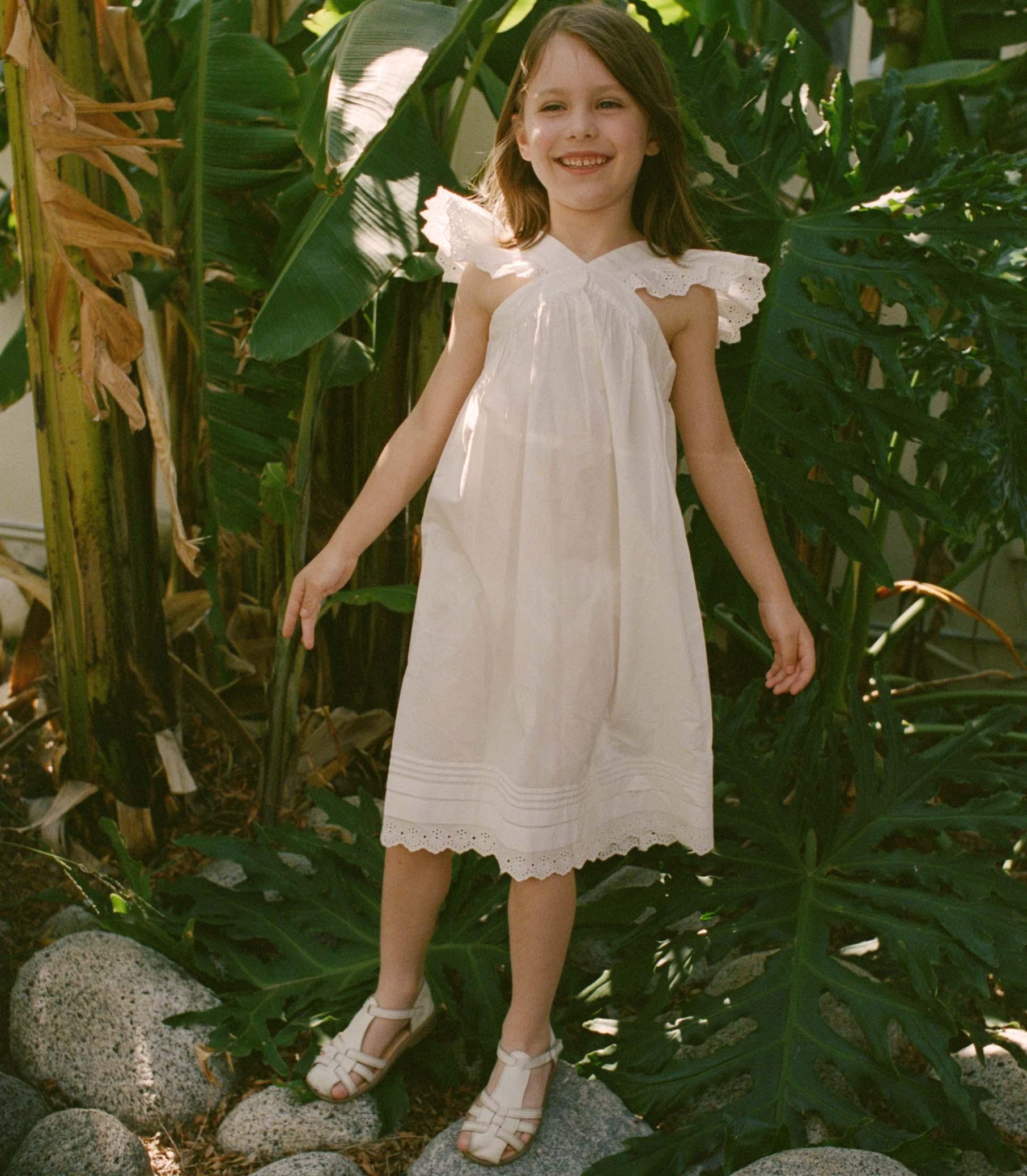 LITTLE NISHA DRESS -- SALT Product Image