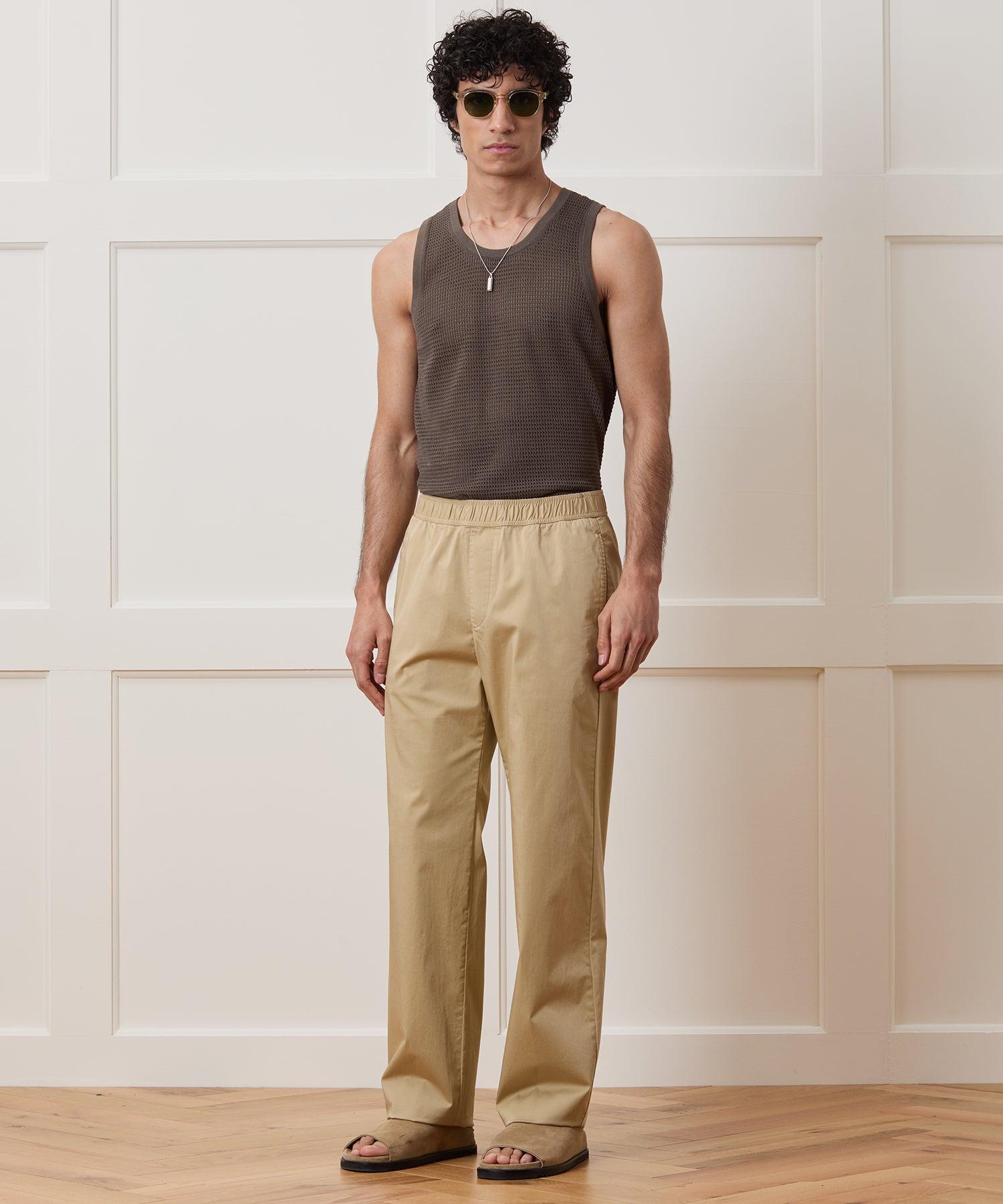 Relaxed Poplin Leisure Pant Product Image