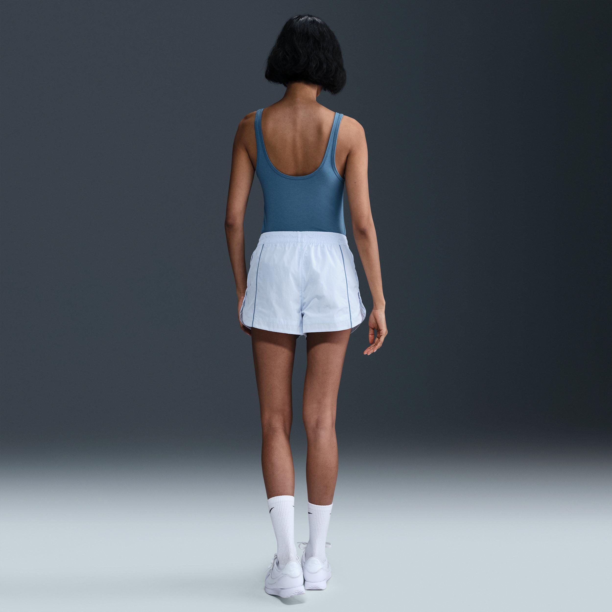 Nike Womens Windrunner Mid-Rise 2 Woven Shorts | FV7500-423 Product Image