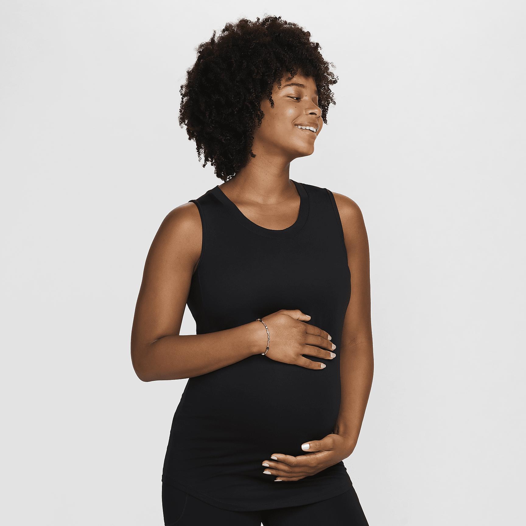 Nike Womens (M) One Dri-FIT Slim-Fit Tank Top (Maternity) | FN4996-010 Product Image