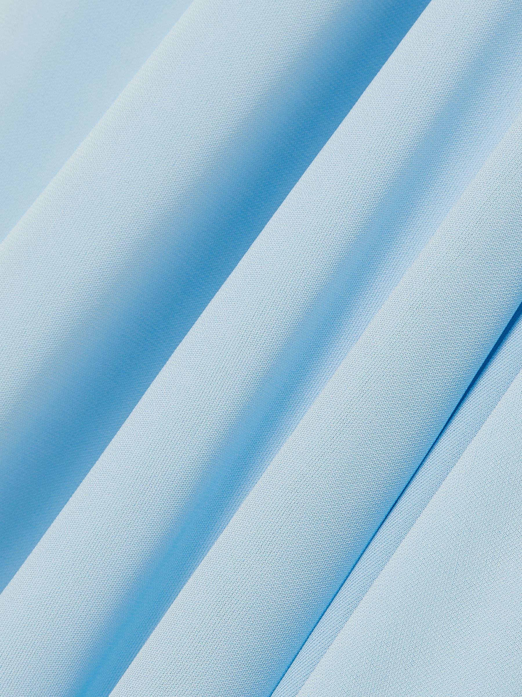 Jersey Maxi Dress in Blue Product Image