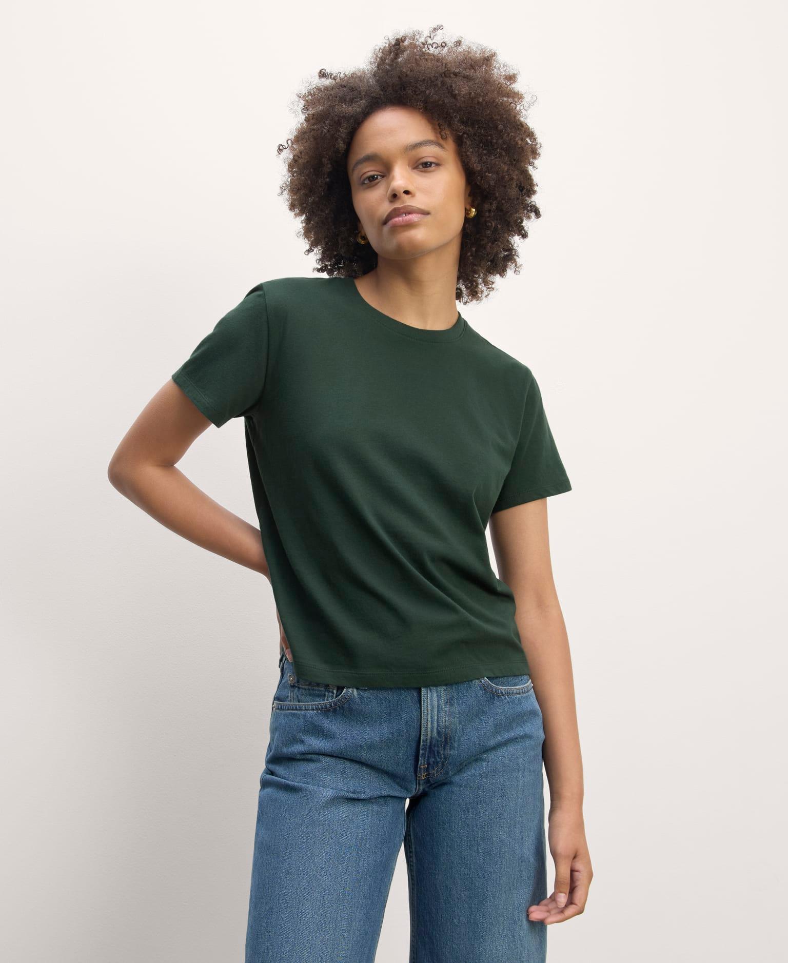 Womens Box-Cut T-Shirt in Essential Cotton by Everlane Product Image