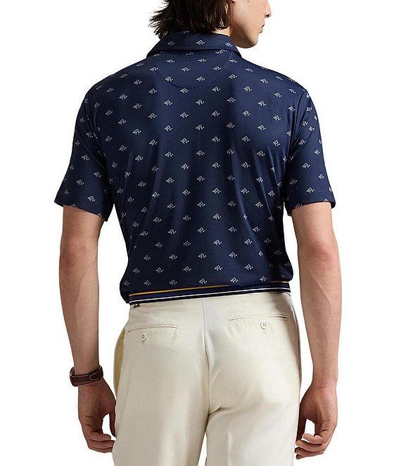 Polo Ralph Lauren Classic Fit Performance Stretch Logo Print Short Sleeve Polo Shirt Product Image