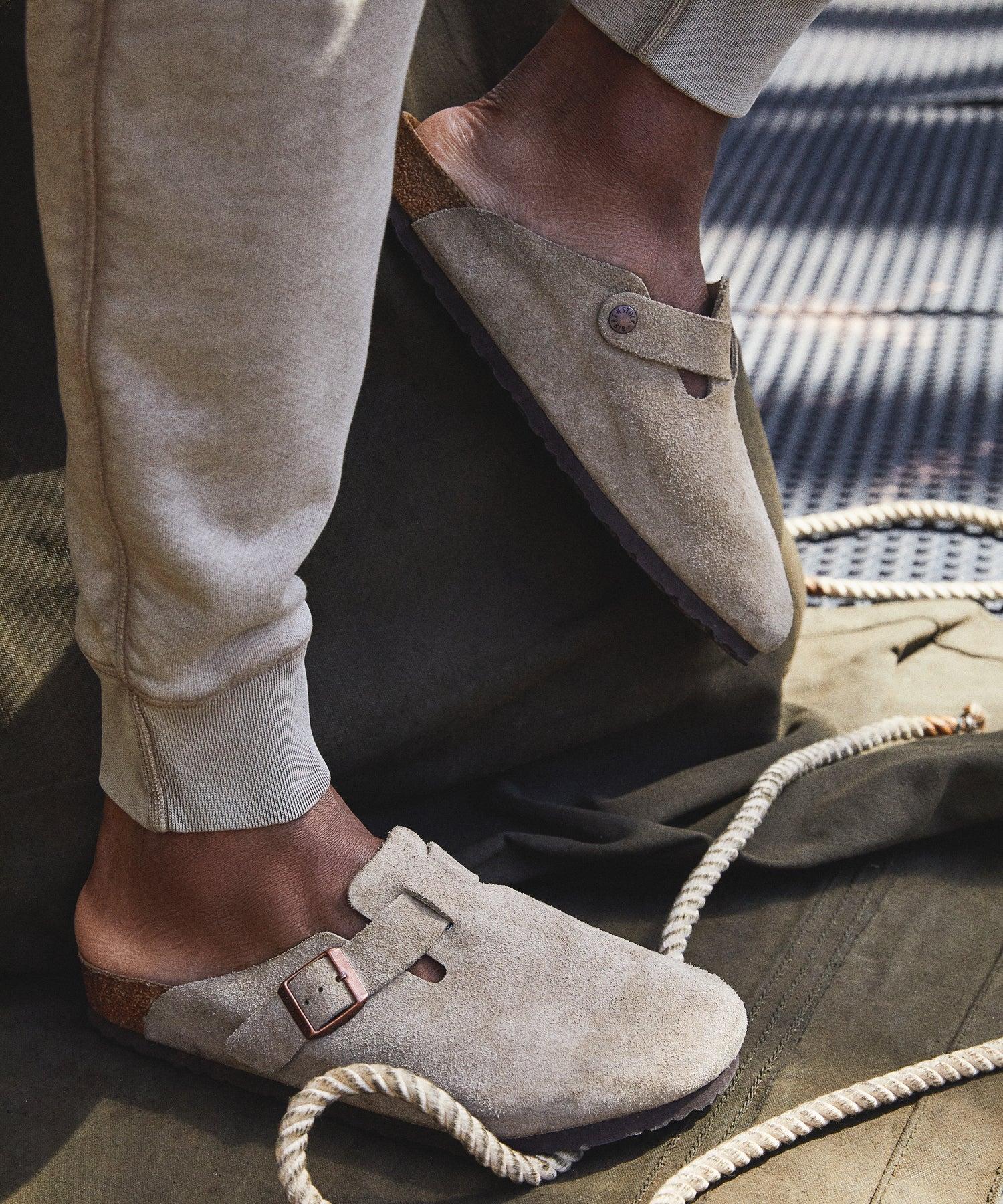 Birkenstock Boston Clog in Taupe Product Image