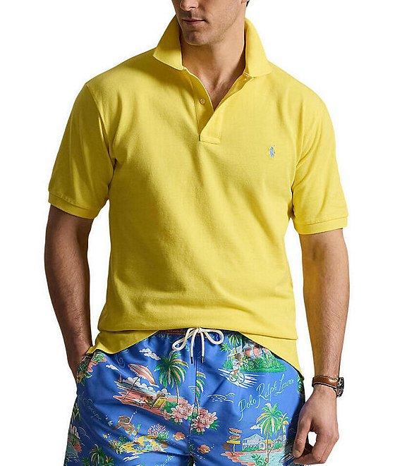 Polo Ralph Lauren Big & Tall Classic Fit Solid Cotton Mesh Polo Shirt Product Image
