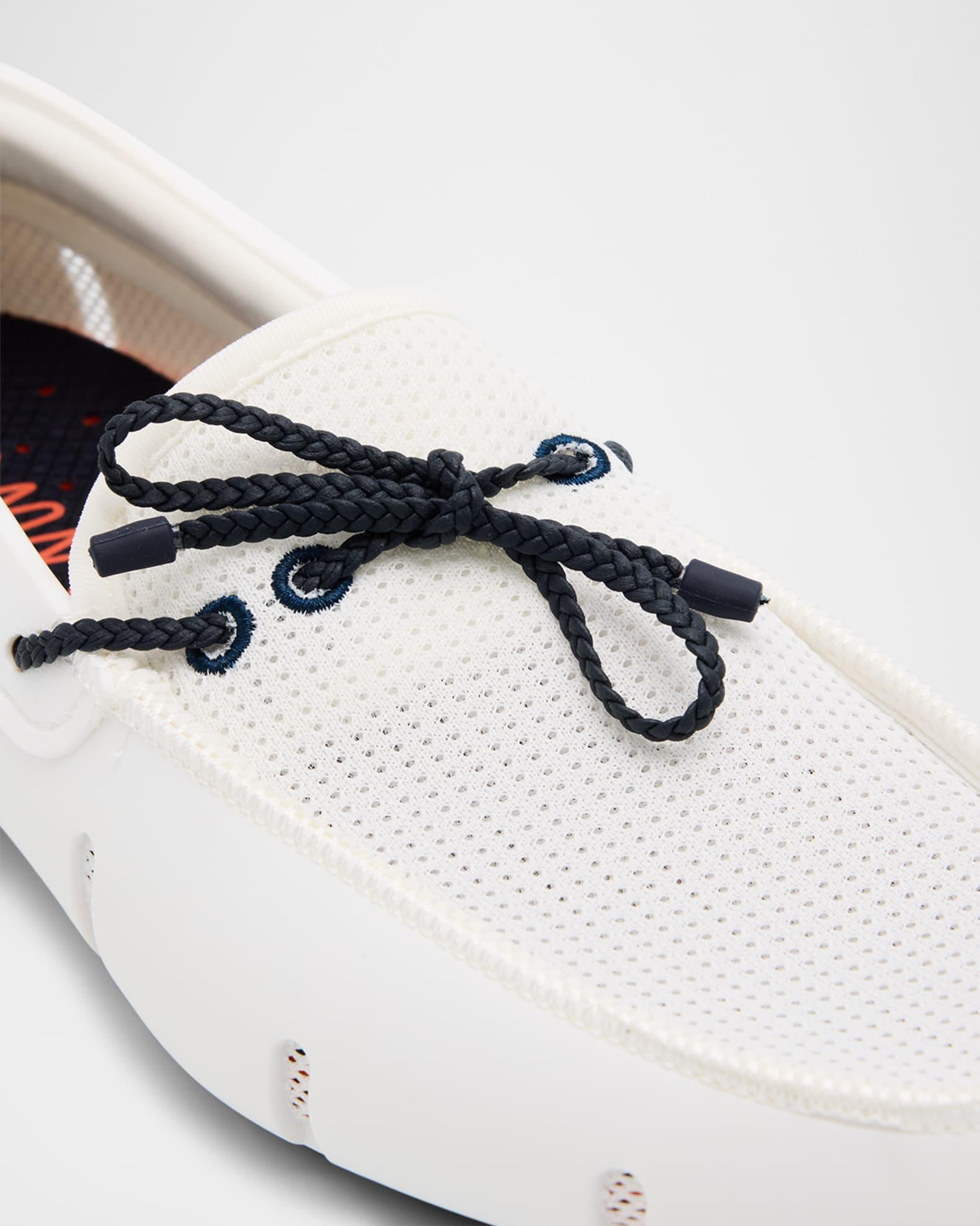 Men's Braided Lace Mesh Loafers Product Image