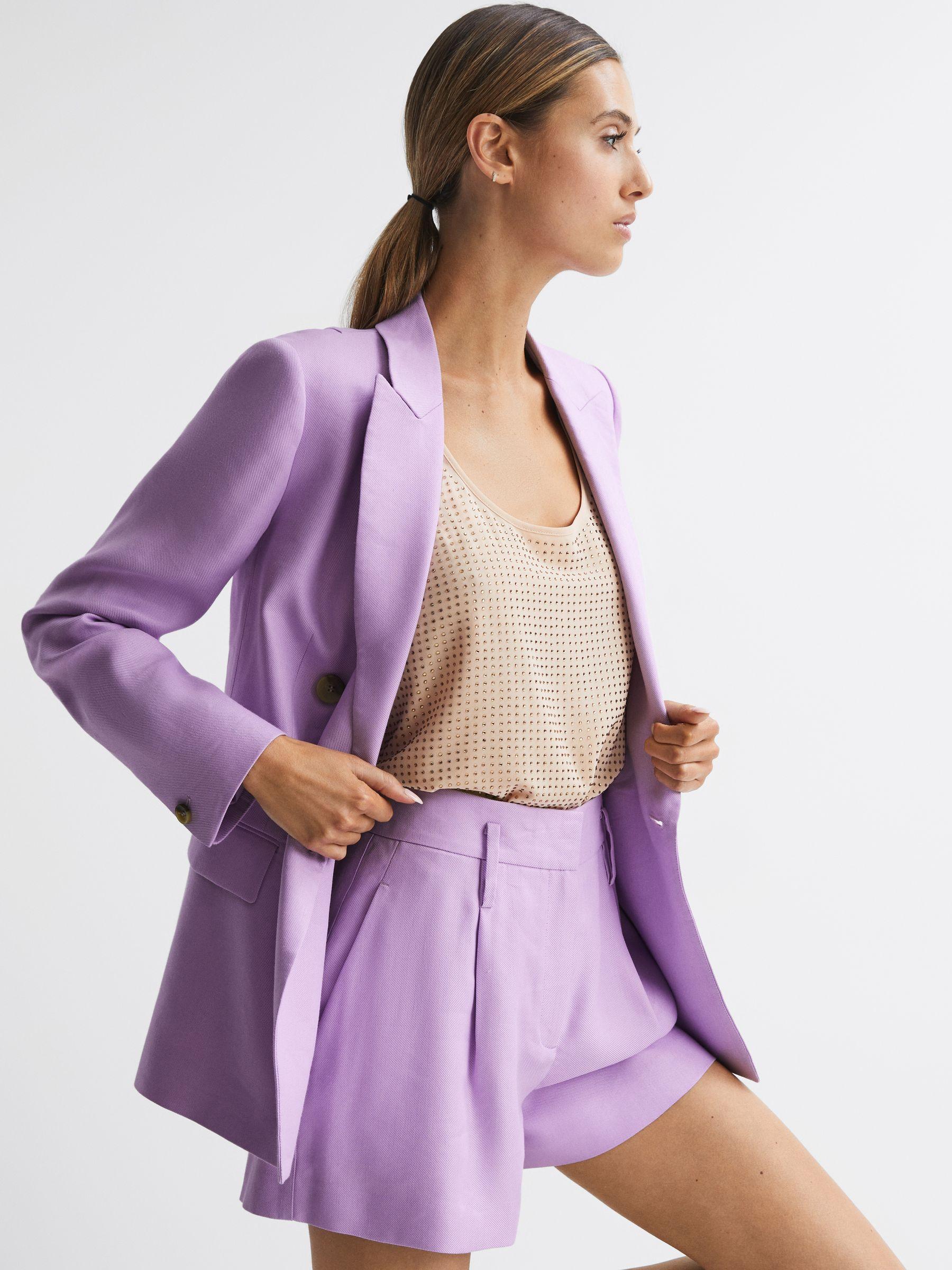 Embellished Scoop Neck Vest in Nude Product Image