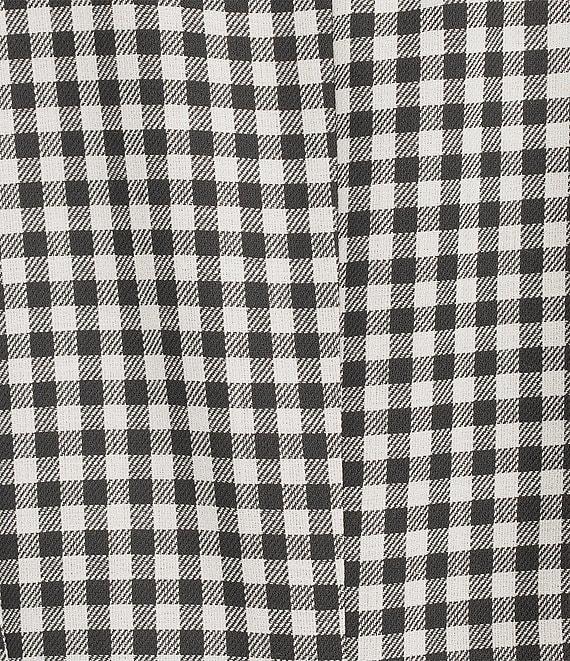 Preston & York Carmella Shift Gingham Cap Sleeve Dress Product Image