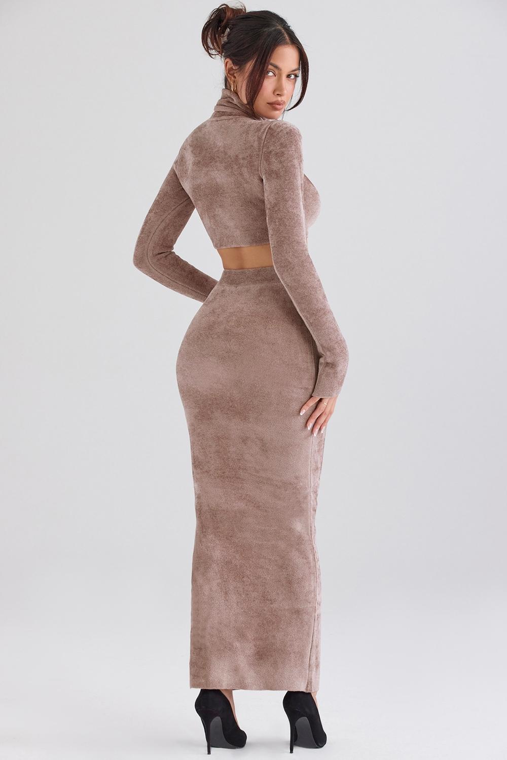 Rene  rose chenille maxi skirt - sale Product Image