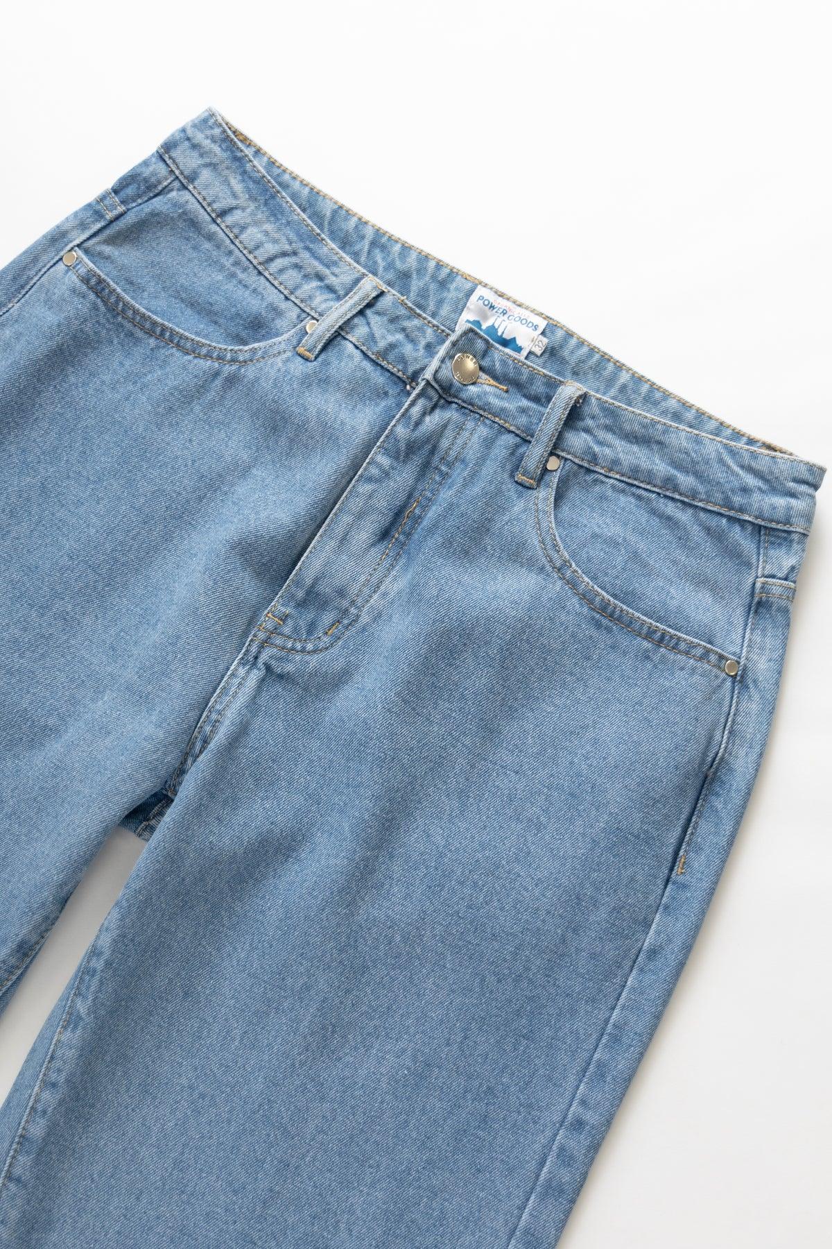 Power Goods - 90's Jeans - Washed Blue Product Image