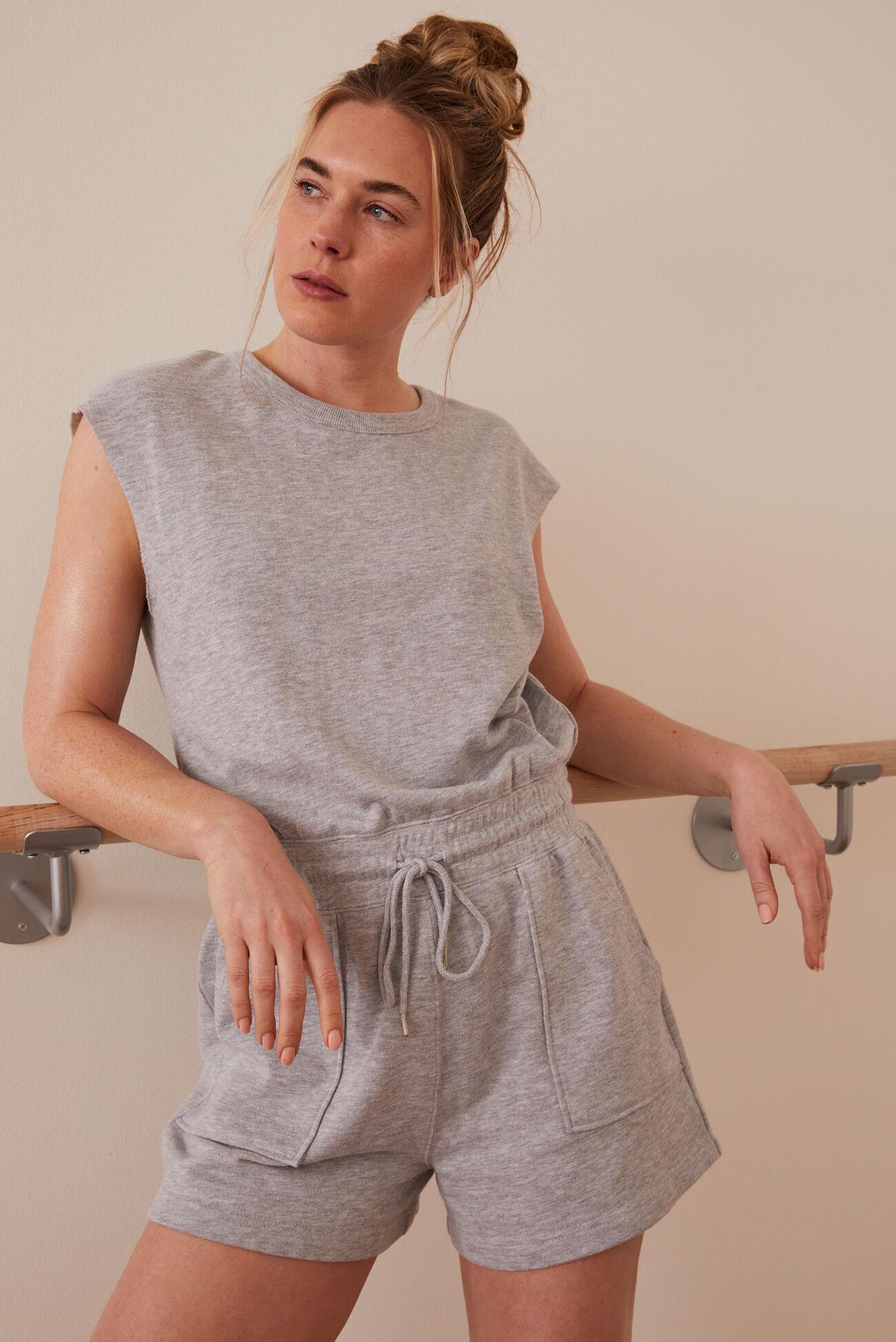 Push the Limits Cut Off Romper Product Image