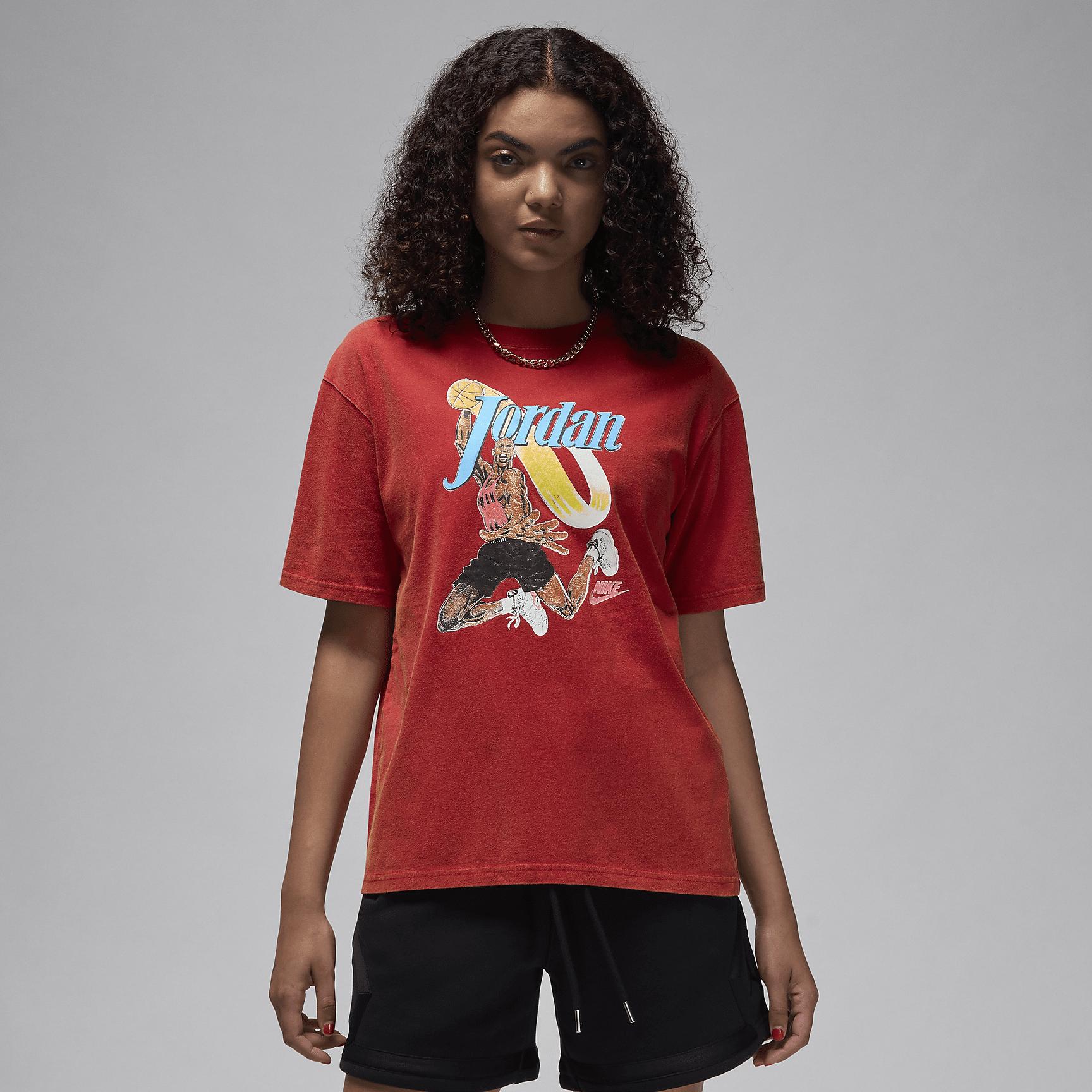 Women's Jordan Graphic Girlfriend T-Shirt Product Image
