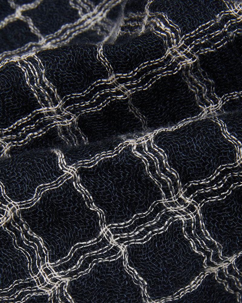 Wavy Linen SS - Black Product Image