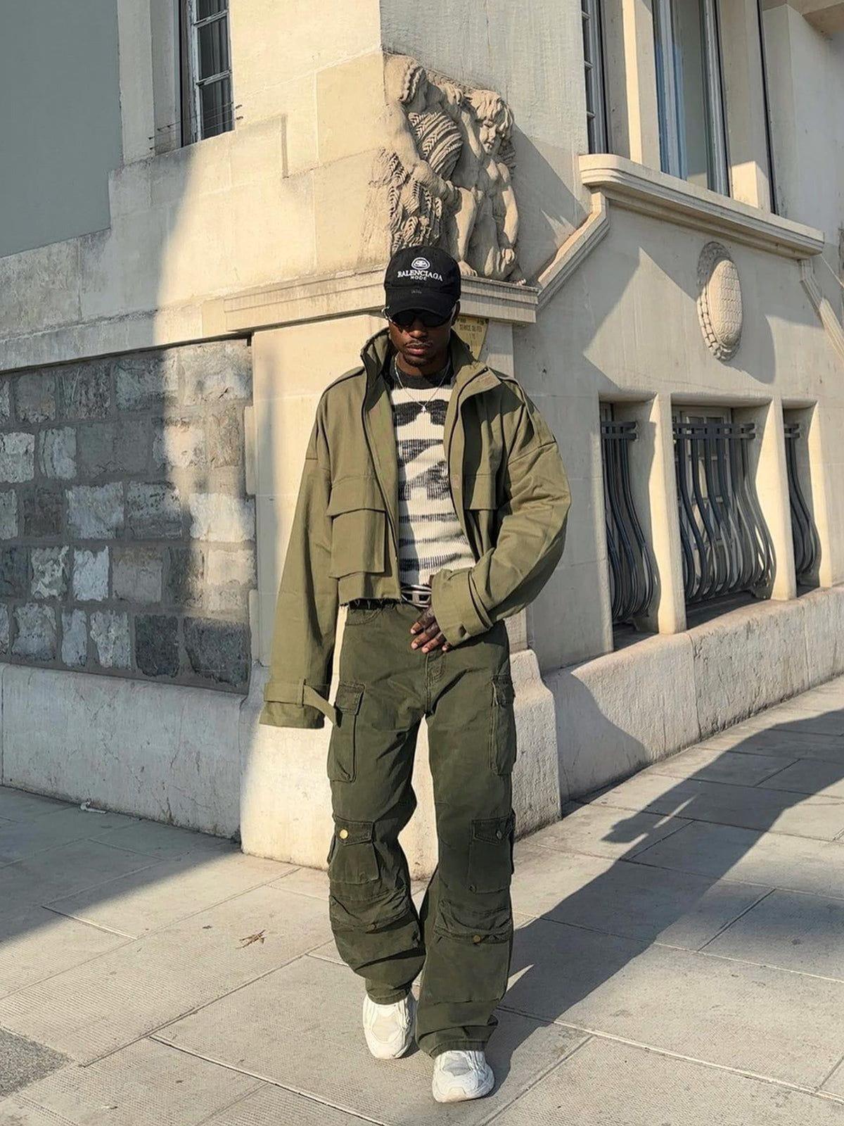 Aelfric Eden Vintage Multi-pocket Baggy Pants Product Image