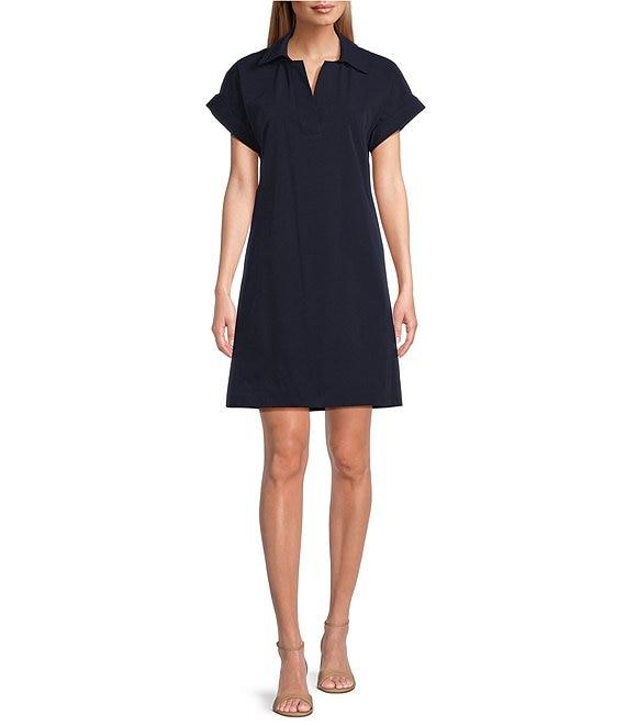 Preston & York Sheath Collar Short Sleeve Carson Dress Product Image
