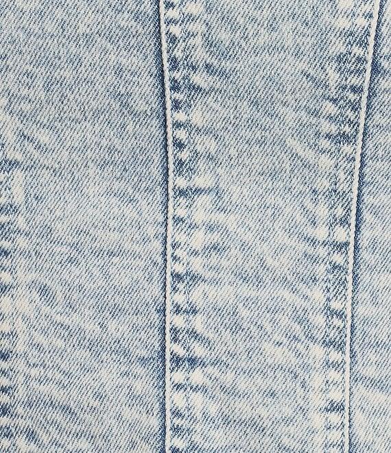 GB Strapless Denim Top Product Image