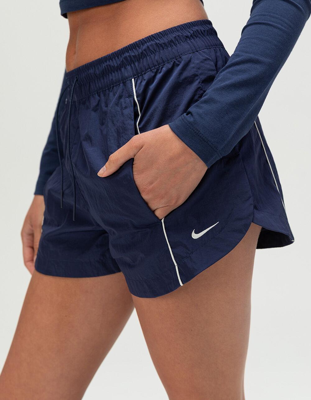 NIKE Windrunner Womens Shorts - MIDNIGHT BLUE Product Image