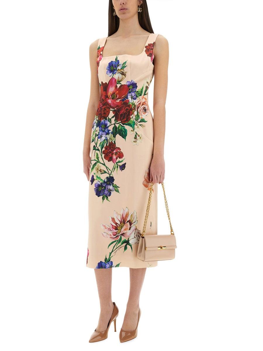 floral-print midi dress Product Image