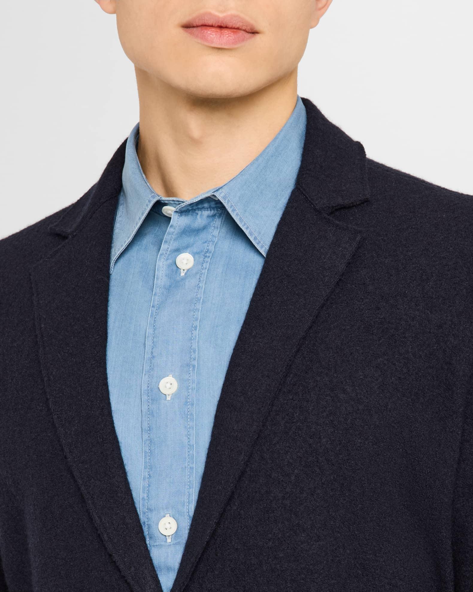 Men's Boiled Wool Blazer Product Image