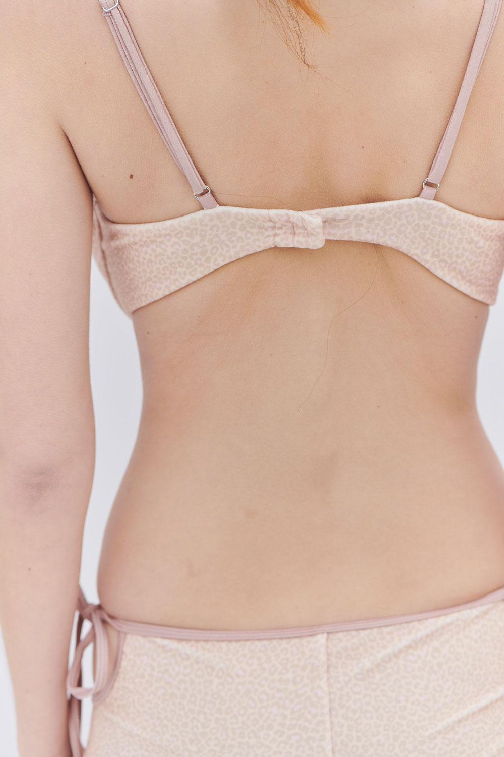 Pam Terry Underwire Bikini Top - Coco Cheetah Product Image