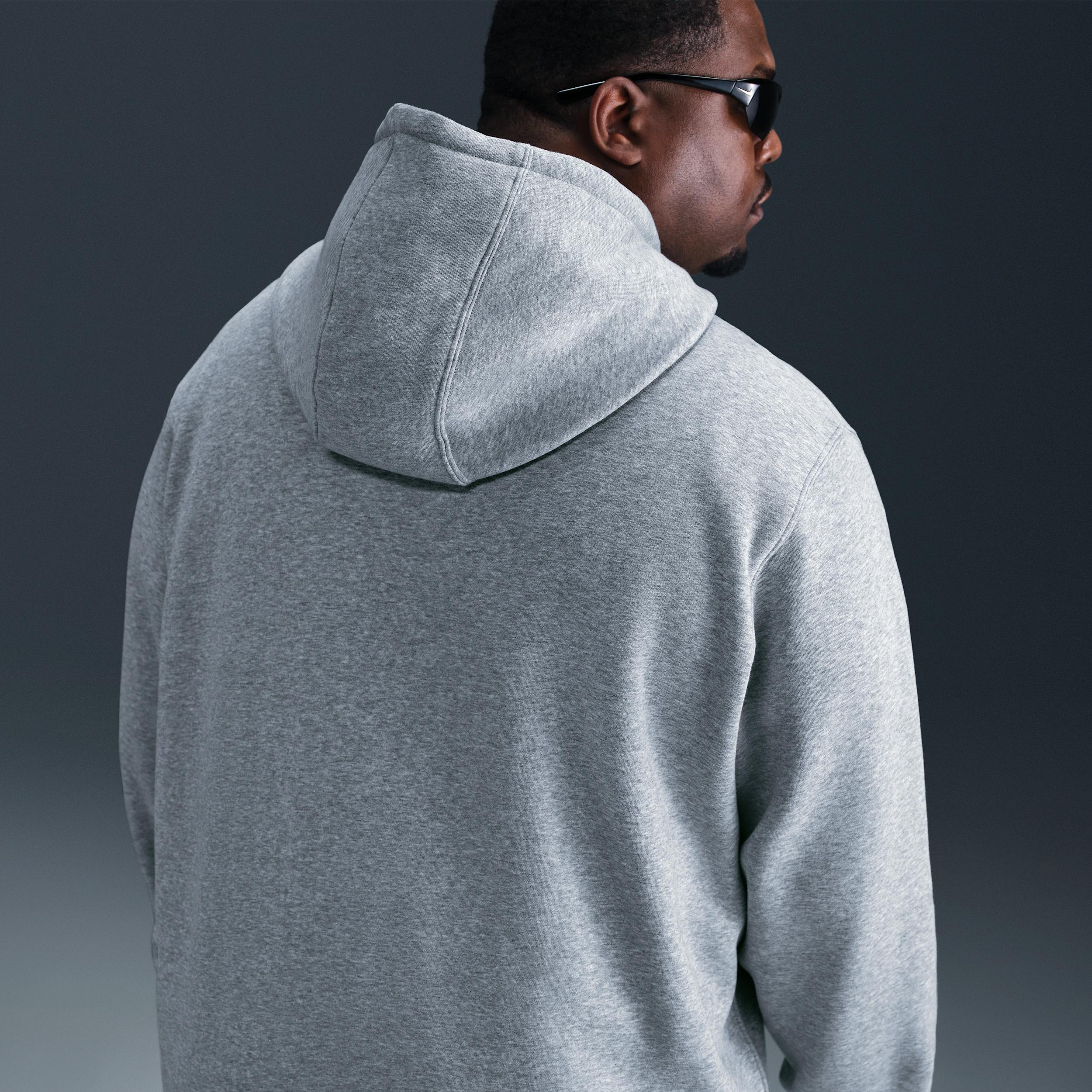 Nike Mens Club Full-Zip Fleece Hoodie | FN3861-063 Product Image
