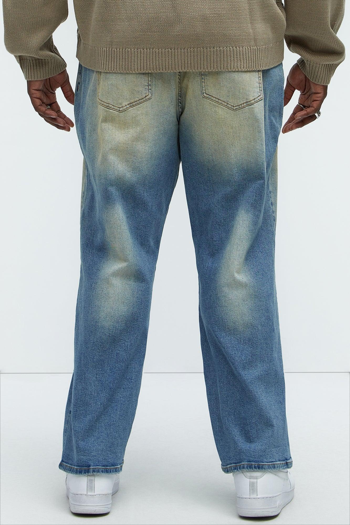 Derek Straight Jeans - Vintage Blue Wash Product Image