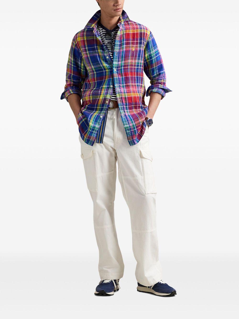 checked shirt Product Image