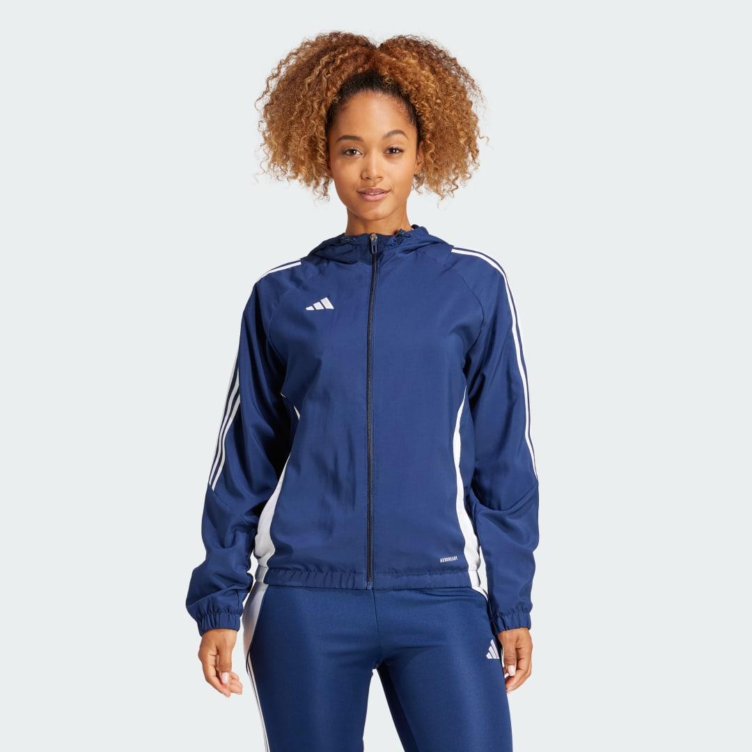 adidas Tiro 24 Windbreaker Team Power Red 2 S Womens Product Image