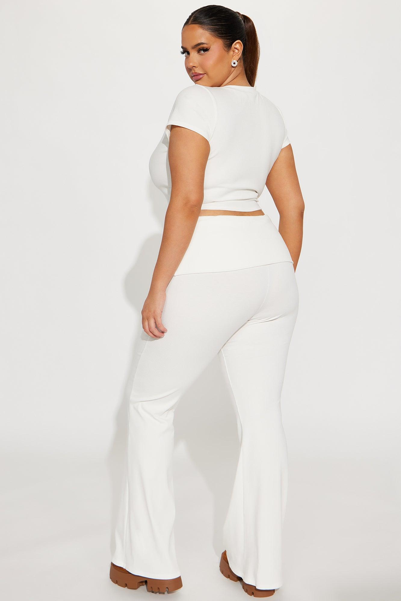 Tamara Snatched Pant Set - Off White Product Image